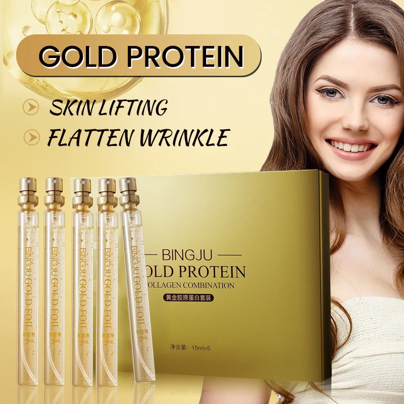 

High Quality Protein Thread Hih Gold Liquid Lifting Set Original Active Hilos Tensores Colagen Line Thread Serum