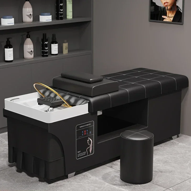 Shampoo Bed - For Hair Salon & Beauty Salon, Fumigation, Head Massage, Intelligent Constant Temp. Water Circulation.