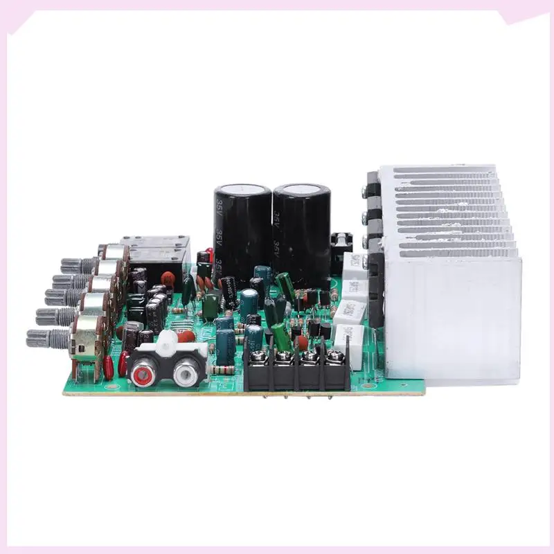 

B24B 2X Audio Amplifier Board Hifi Digital Reverb Power Amplifier 250W X 2 2.0 Audio Preamp Rear Amplification
