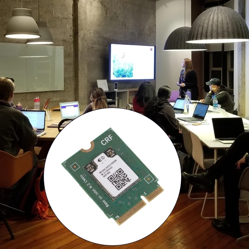 10 用シームレス AX211NGW WiFi 6E カード アダプター インターネット エクスペリエンスを向上 安定した信頼性の高い接続