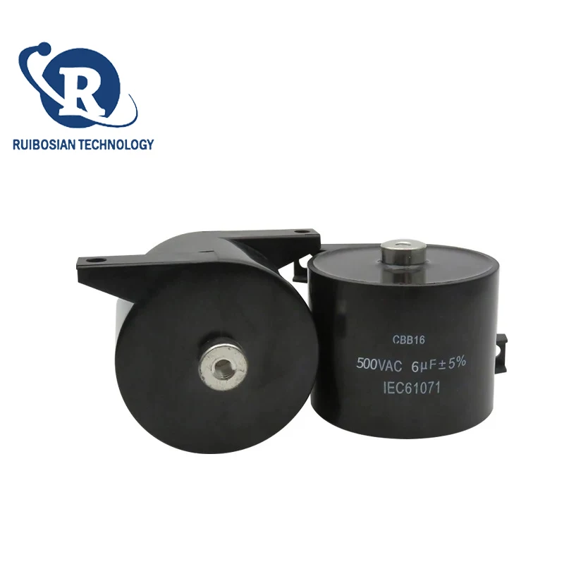 Welding machine resonant capacitor CBB16 2UF 3UF 4UF 5UF 6uF 500VAC DC blocking filter welding machine AC capacitor