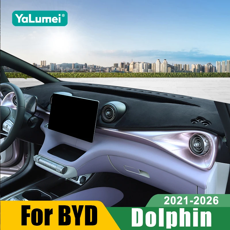 Für BYD Dolphin 2021 2022 2023 2024 2025 2026 Auto Armaturenbrett Sonnenschutzabdeckung Instrumententafel Rutschfeste Matte Zubehör