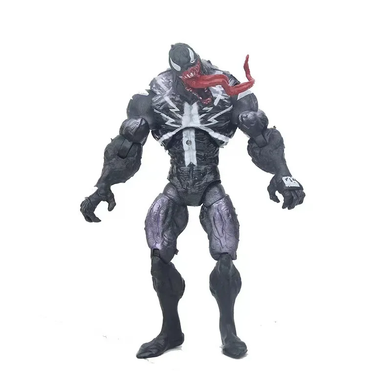 มาร์เวล VENOM พีวีซีเครื่องประดับตุ๊กตาขยับแขนขาได้รูปปั้นตุ๊กตาทำด้วยมือโมเดลร้อนของเล่นเด็กที่มีเสน่ห์คริสต์มาสของขวัญวันเกิด