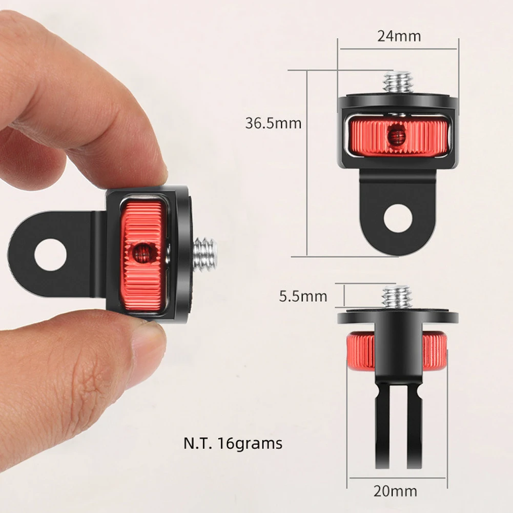 Bike Front Light Holder Aluminum Alloy Fork Install Mount Camera Bracket Compatible For Camera