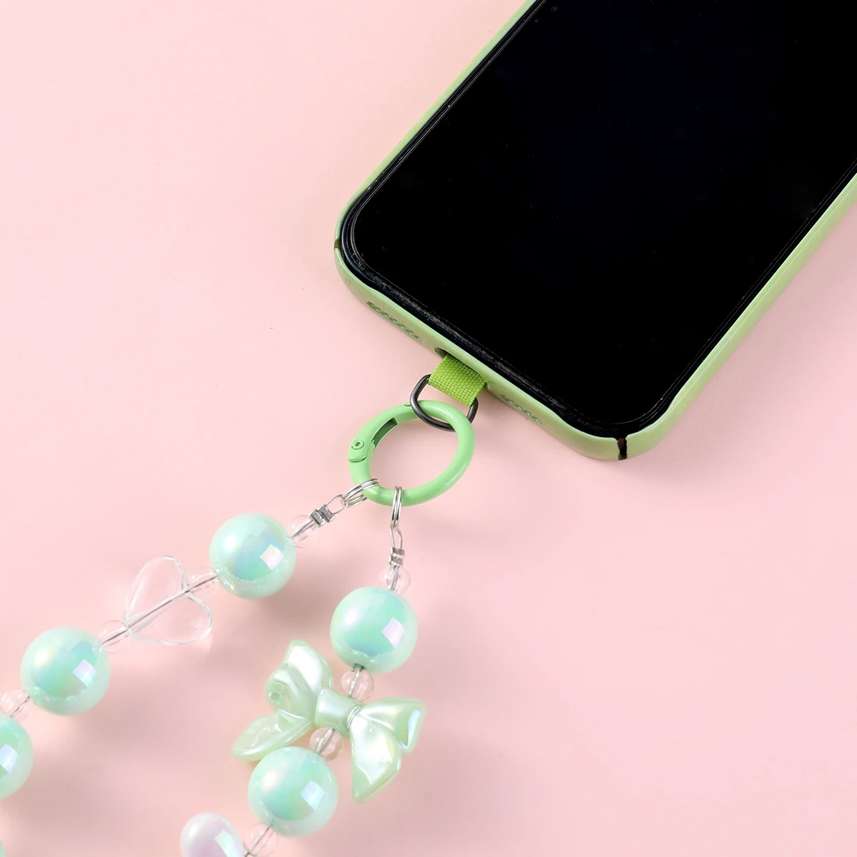 5 Stück Universelle Handy-Lanyard-Riemen-Unterlage, abnehmbarer Patch, Handyketten-Clips, Kartenhalter für handgefertigte Handyhüllen-Zubehör – Detail 5