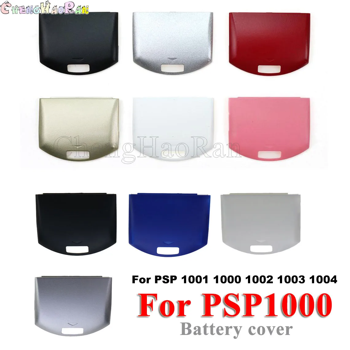 

ChengHaoRan 1pcs Multi colors Battery Cover For PSP 1001 1000 1002 1003 1004 Fat Battery Cover Door For PSP1000 Console