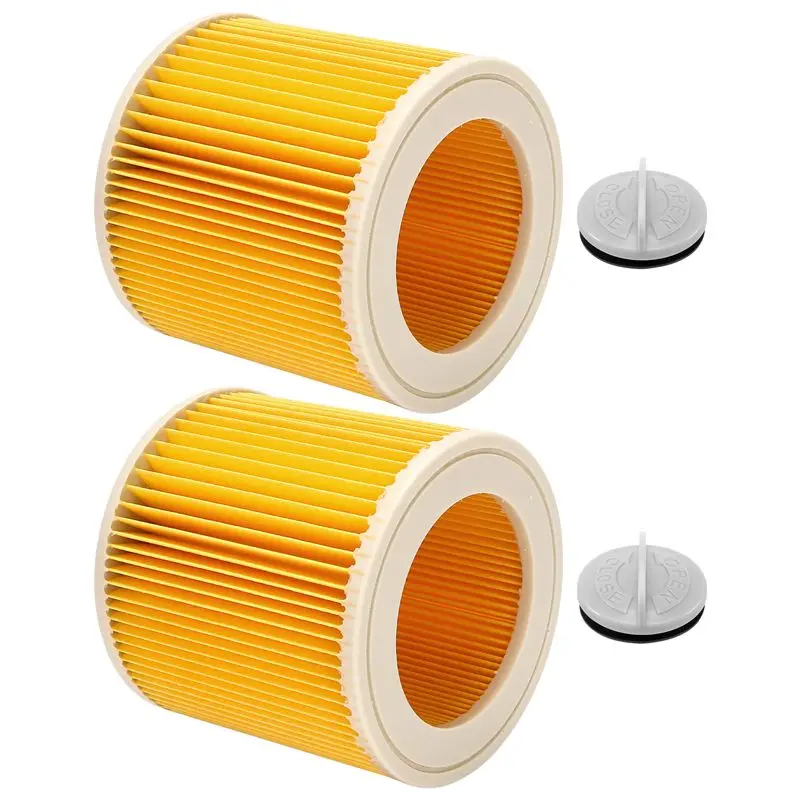 B14C Cartridge Filter For Karcher Vacuum Cleaner WD3 Premium WD2 WD3 WD1 MV3 MV2 WD 3 P Extension Kit Against Fine Dust
