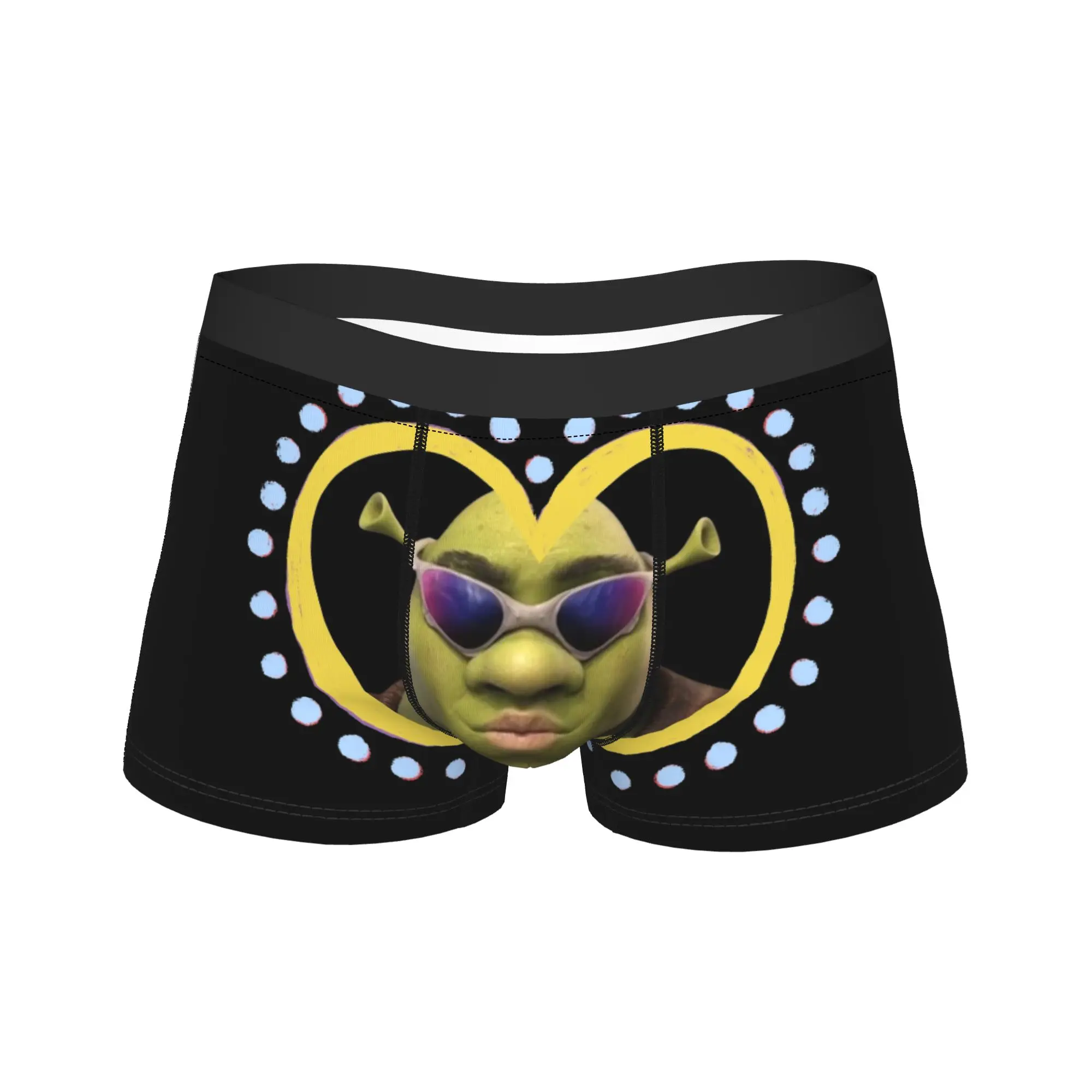 

Sexy S-shreks Underwear Males Shorts Briefs Sexy Soft Trunk High Quality Customs Plus Size Underpants