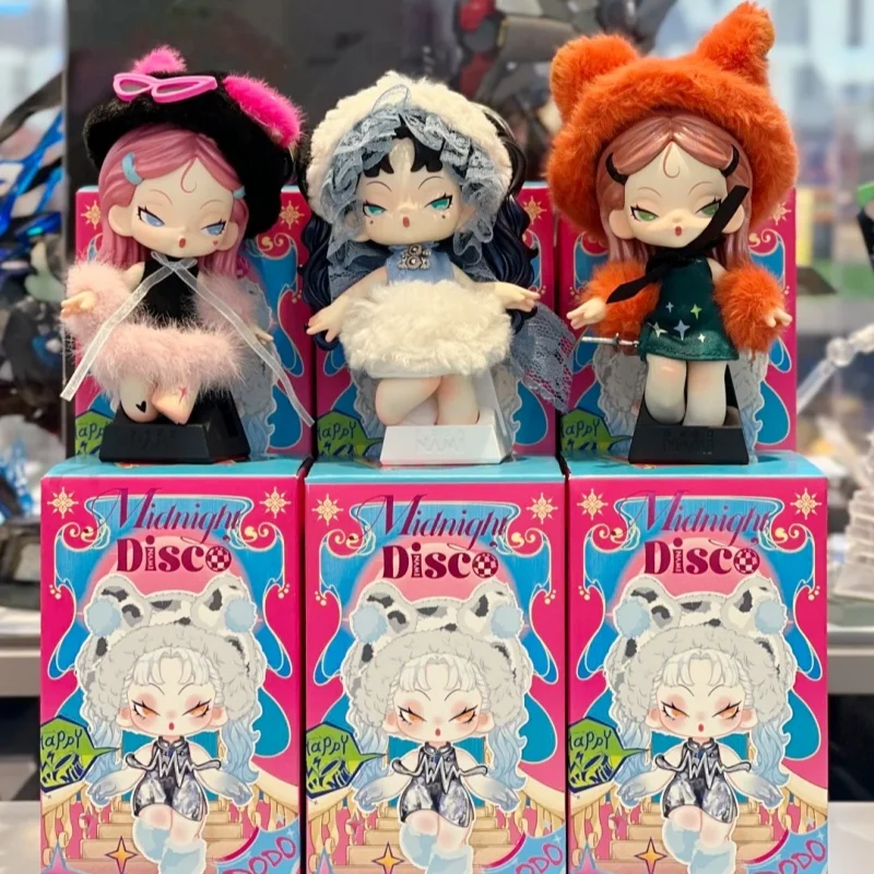 

Genuine Dodo Nami Midnight Disco Series Vinyl Face Blind Box Scute Dolls Pendents Ornaments Collectible Birthday Gift Toys