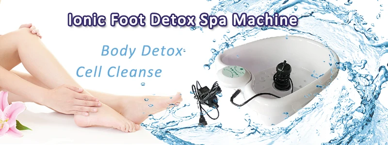 Deep Cleansing Foot Detox Therapy Spa Device Ionic Cleaning Detox Foot Bath Machine