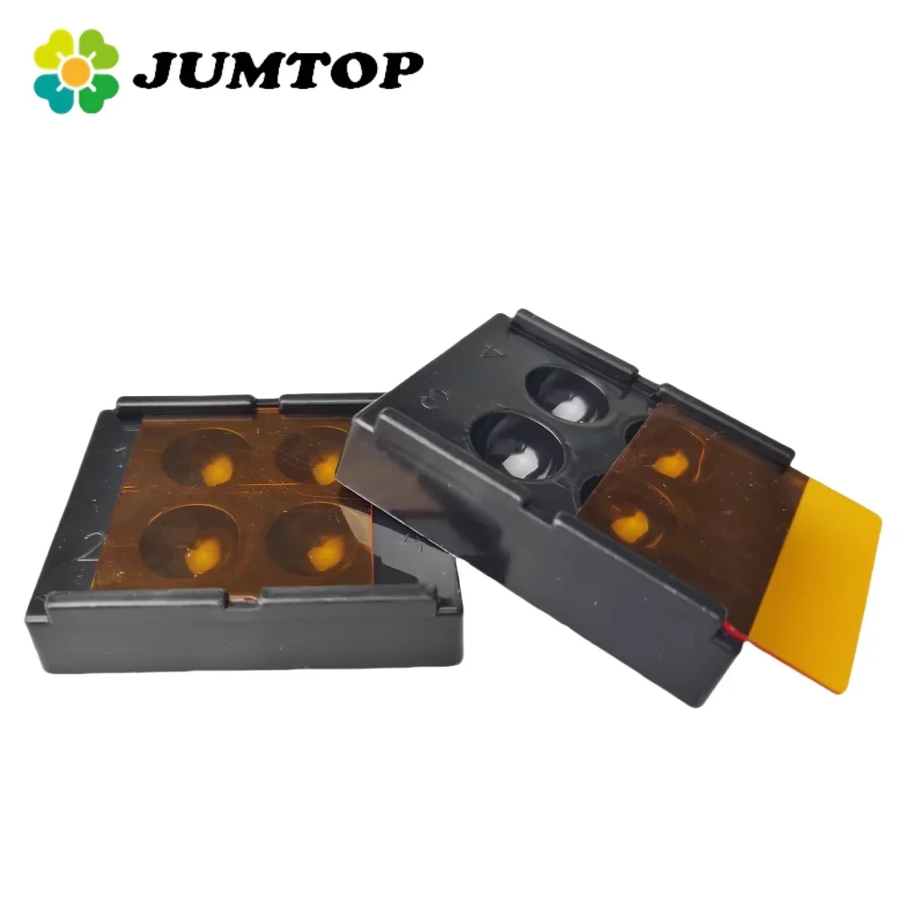 

JUMTOP 2 шт., световой короб для зубной смолы, смешанный композитный чехол с капюшоном, защитный шпон, коробка для хранения зубных протезов, патч-органайзер, инструмент