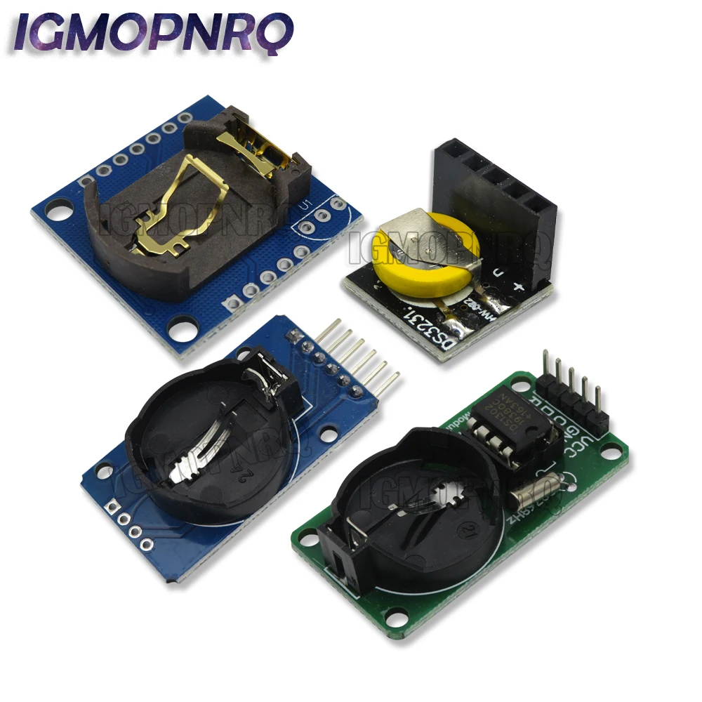 DS1302/DS1307/PCF8563/DS3231 AT24C32 I2C IIC Memory 3.3V-5V Real Time Precision RTC Clock I2C Module DS3231SN for Arduino