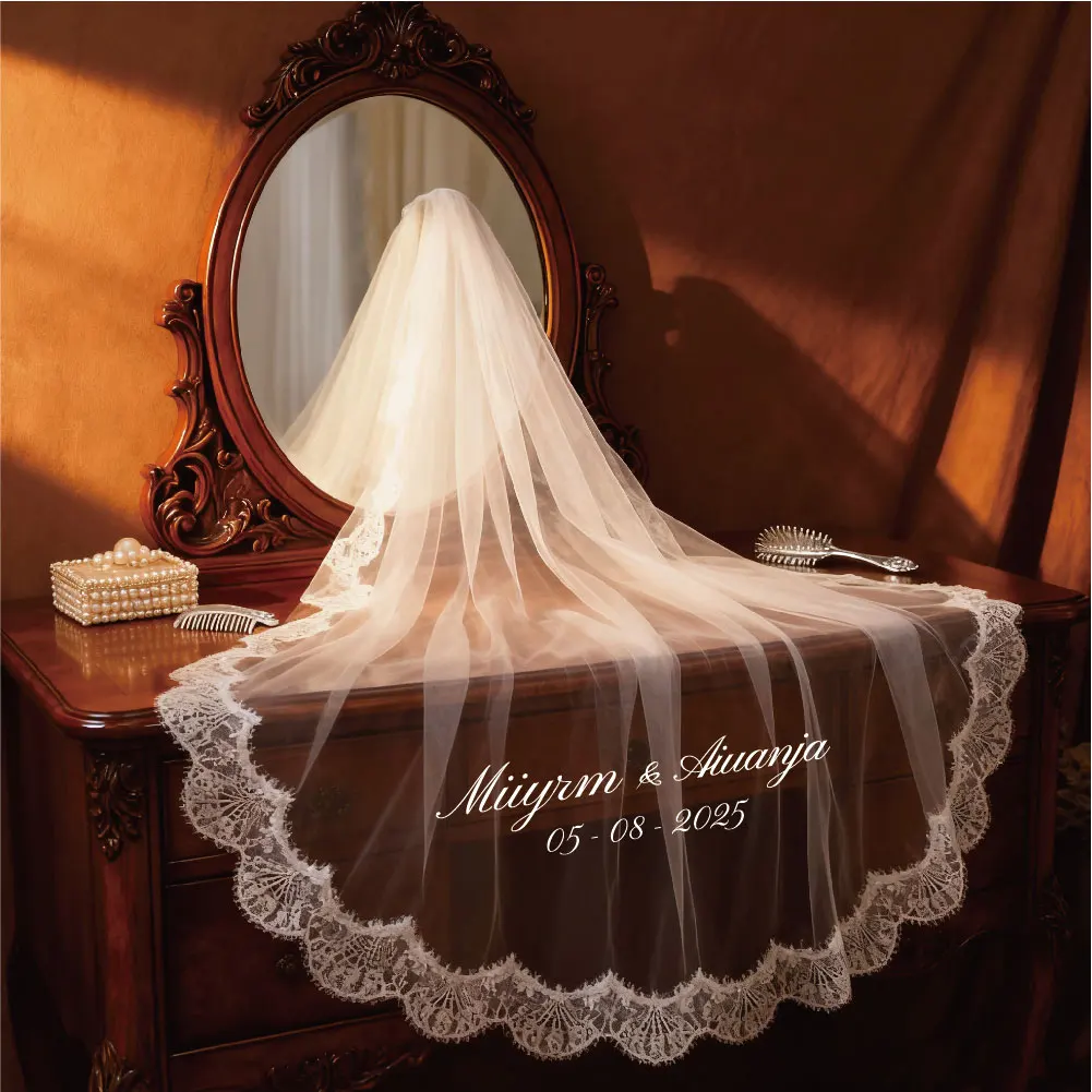 

Свадебная фата по индивидуальному заказу Мягкая свадебная фата | Персонализированная прозрачная свадебная фата на кончиках пальцев, фата на заказ, фата на заказ, фата