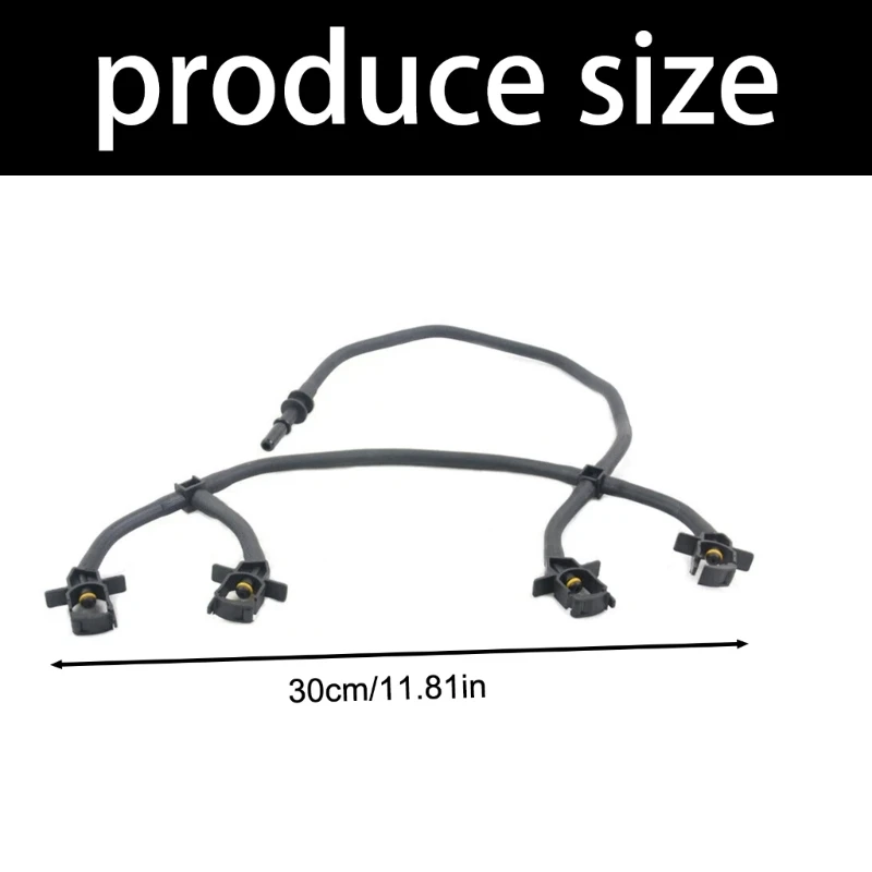 tubería fuga del inyector combustible 242d para tránsito 3S7Q9K022CC 3S7Q9K022DA 3S7Q9K022CD
