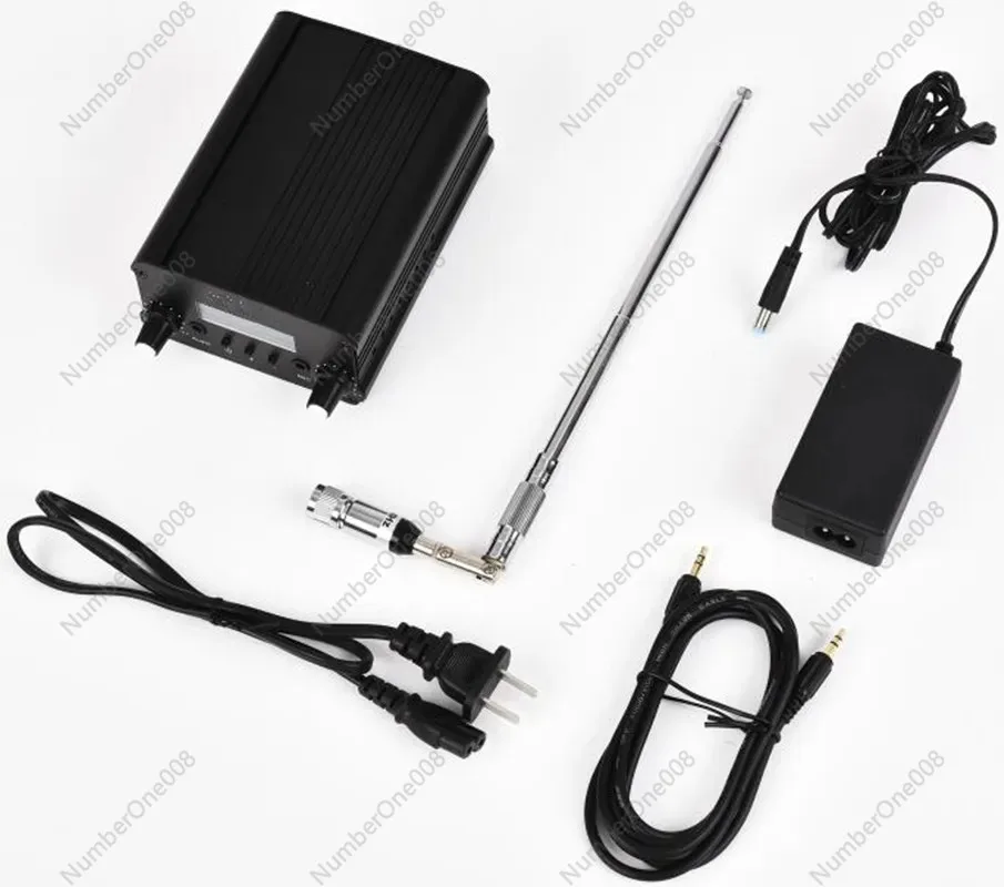 

1W/7W 12V 3A 76-108MHZ Stereo PLL FM Transmitter Broadcast Radio Station + Power supply + Antenna