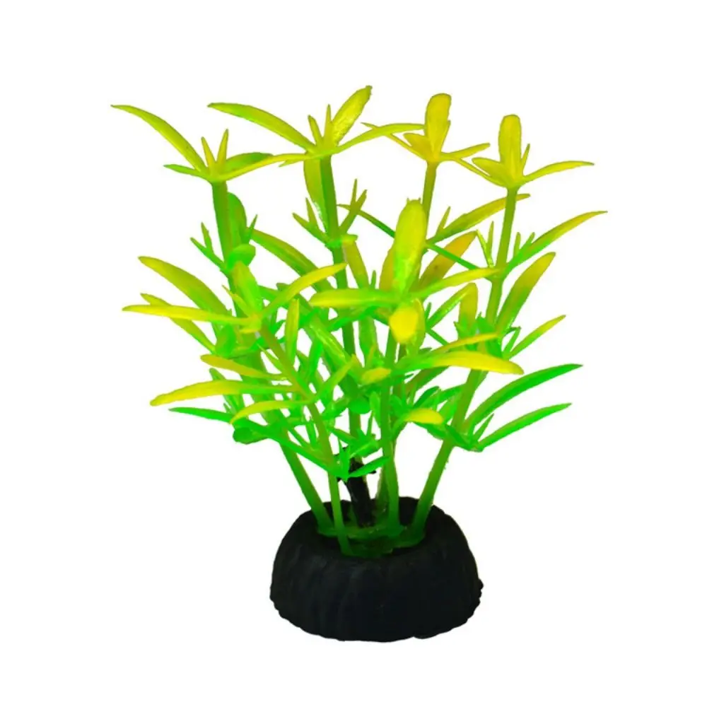

Decorative Artificial Aquatic Plants Mini Simulation Underwater Aquatic Plants Plastic Lifelike Water Weeds Ornament Aquarium
