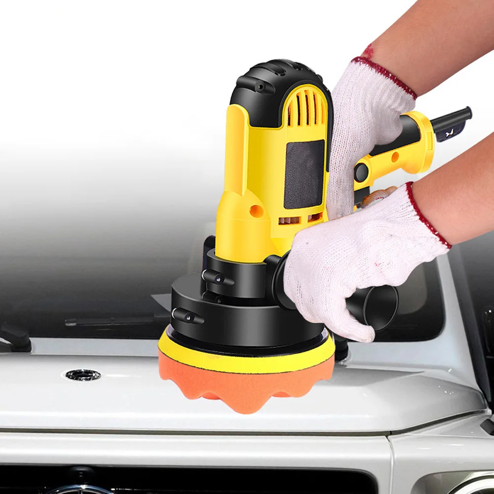 Electric Car Buffer Polisher 700W Car Polishing Kit With Detachable Handle Auto Polishing Grinder Sander Waxing Buffing Tools