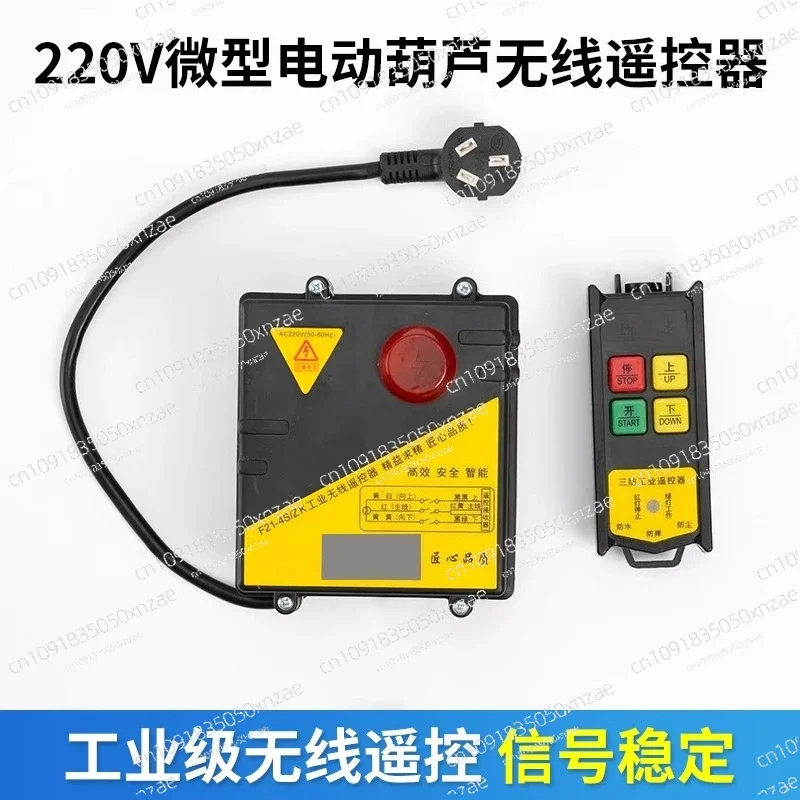 Mini Electric Hoist YTK-V2S 220V Wireless Remote Control
