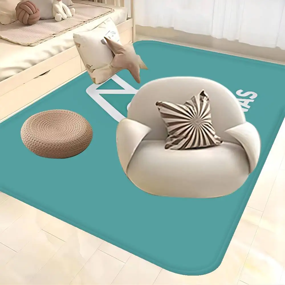 P-PETRONAS Oil Room Mats Retro Multiple Choice Living Room Kitchen Rug Non-Slip Welcome Rug