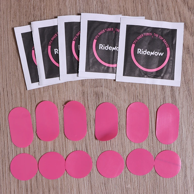 New Bike Inner Tube Patch Kit TPU Inner Tube Repair Patch Pads Puncture Repair Tool Bicycle Tire Patches Tires Set view 5