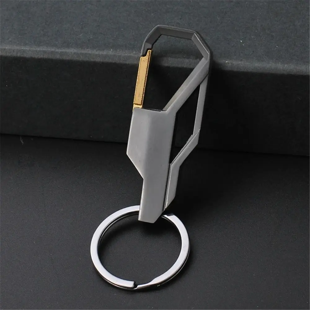 High Quality Metal Key Chain Classical Simple Keyring Carabiner Holder