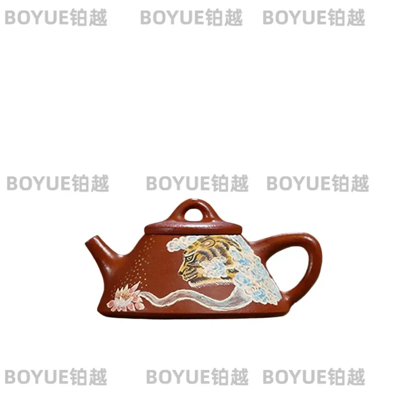 Yixing Handmade Purple Clay Teapot Raw Ore Zisha Kung Fu Tea Set Traditional Chinese Ceramic Pot with Certificate for Home