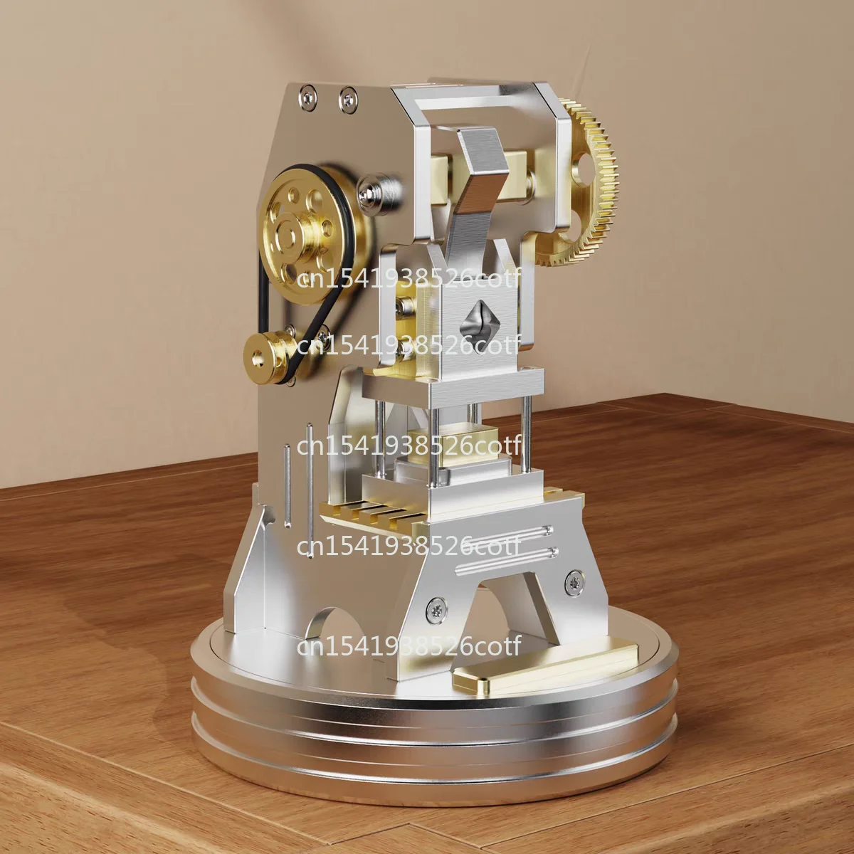 Electric punch ornaments high-end sense niche high-end office desktop metal mechanical model crafts gifts
