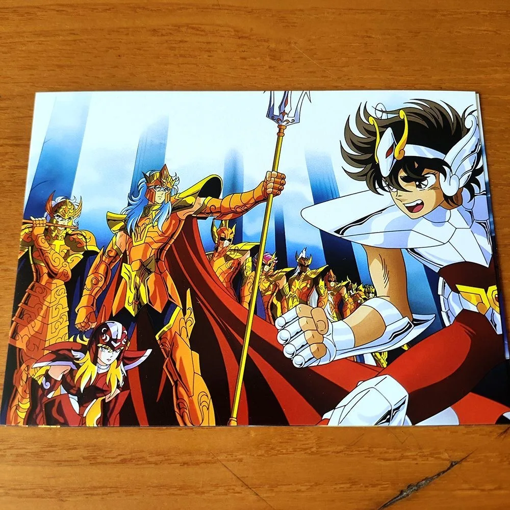 بطاقة مجموعة شخصيات سانت سيا مارينا مجموعة مكونة من 12 بطاقة بريدية بوسيدون كانون بايان آي إيساك كريشنا كايسا سولنت تيتيس