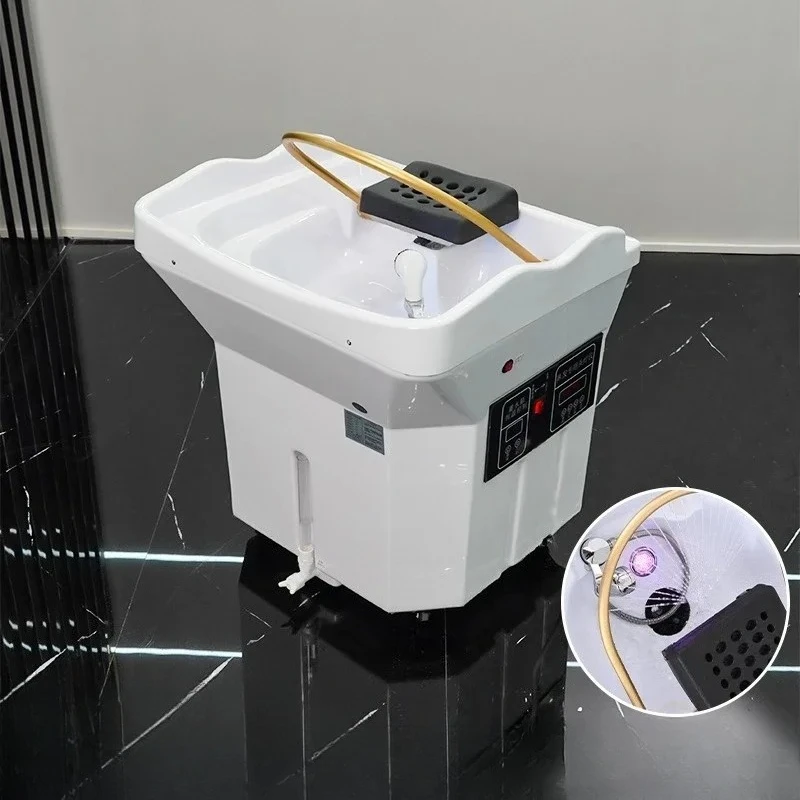 

Electric Minimalist Smart Massage Professional Hair Spa Stretcher Cosmetologist Mobile Basin Nursing Bed Salon Chairs Interior