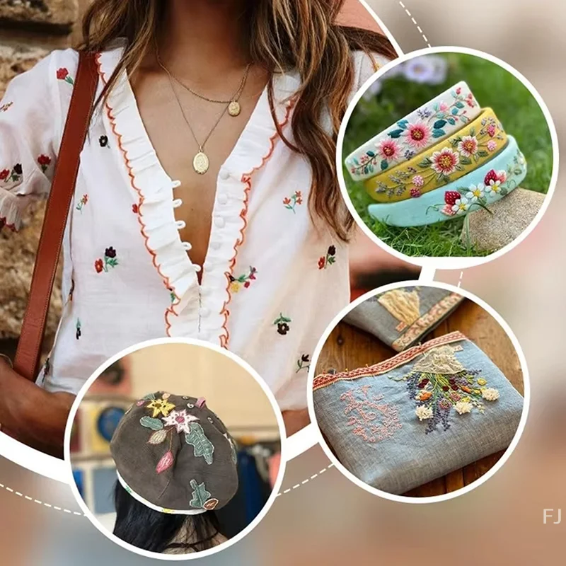 [YU] 1/10 pièces doublure adhésive arrière Non tissé soluble dans l'eau doublure imprimable tissu vêtements accessoires pour broderie manuelle