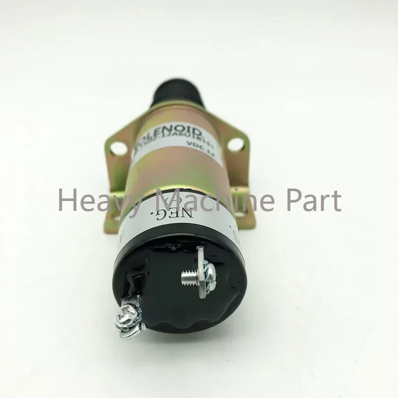 12V 1500-2026 1502-12A6U1B1S1 Diesel Engine Fuel Shutoff Stop Solenoid for Woodward