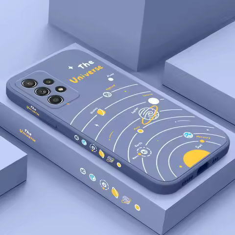 Universe Case For Samsung A73 A53 A33 A23 A13 A03 A03S A72 A52 A52S A32 A02S A02 A12 A71 A51 A31 A22 A21S 4G 5G Cover