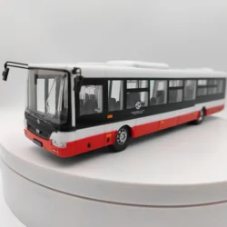 1:43 Scale SOR-NB12 Retro Classic Nostalgia Plastic Bus Simulation Car Model Collectible Toy Display Gifts Souvenir Ornaments