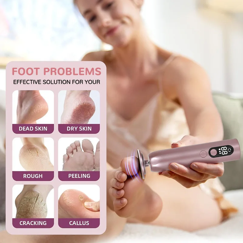 Hot selling charging foot grinder powerful motor Usb charging electric foot calluses