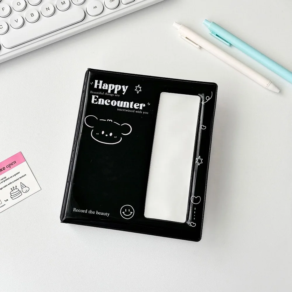 Álbum de fotos de 60 bolsillos, soporte para sesión fotográfica de PVC de gran capacidad, colección de tarjetas fotográficas, libros, tarjeta Idol, libro para coleccionar