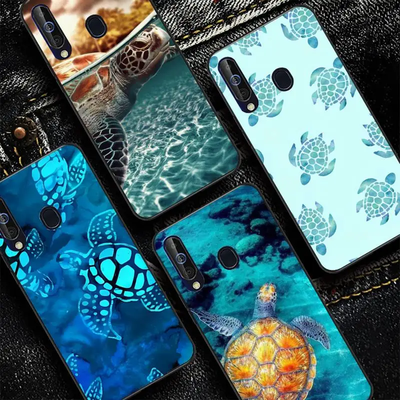 Ocean Sea Turtle Phone Case for Samsung A51 01 50 71 21S 70 31 40 30 10 20 S E 11 91 A7 A8 2018