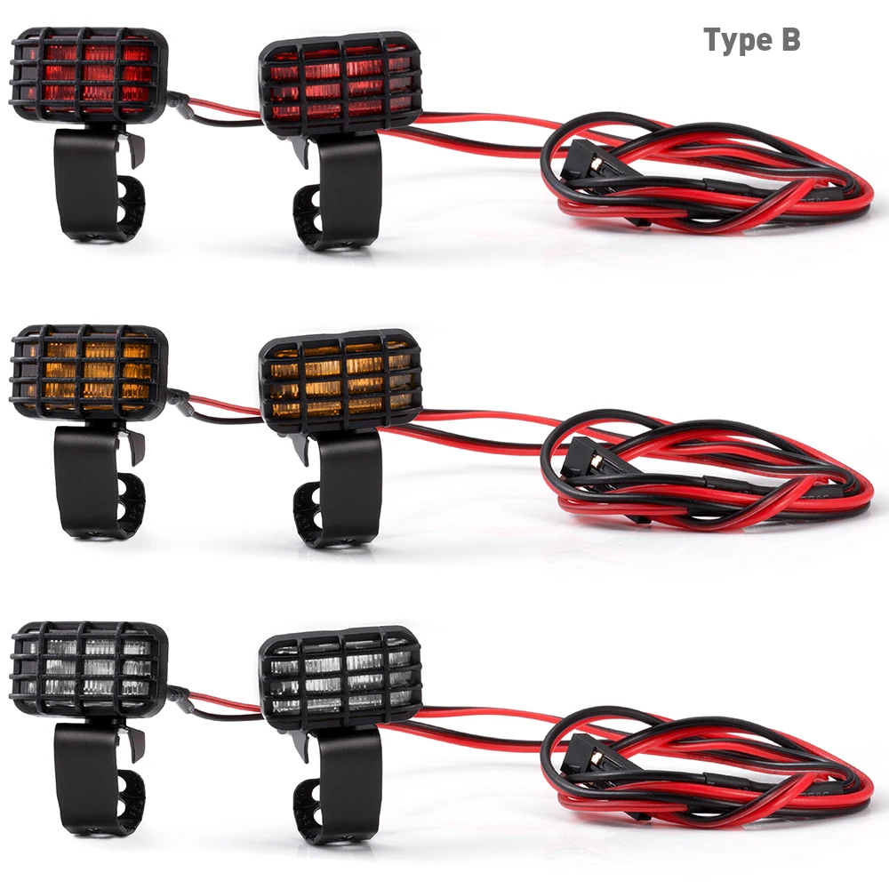 AXSPEED 1Set LED Lichter Scheinwerfer Scheinwerfer für TRX-4 TRX-6 Axial SCX10 90046 Wraith 1/10 RC Auto Dekoration Teile Zubehör – Detail 10