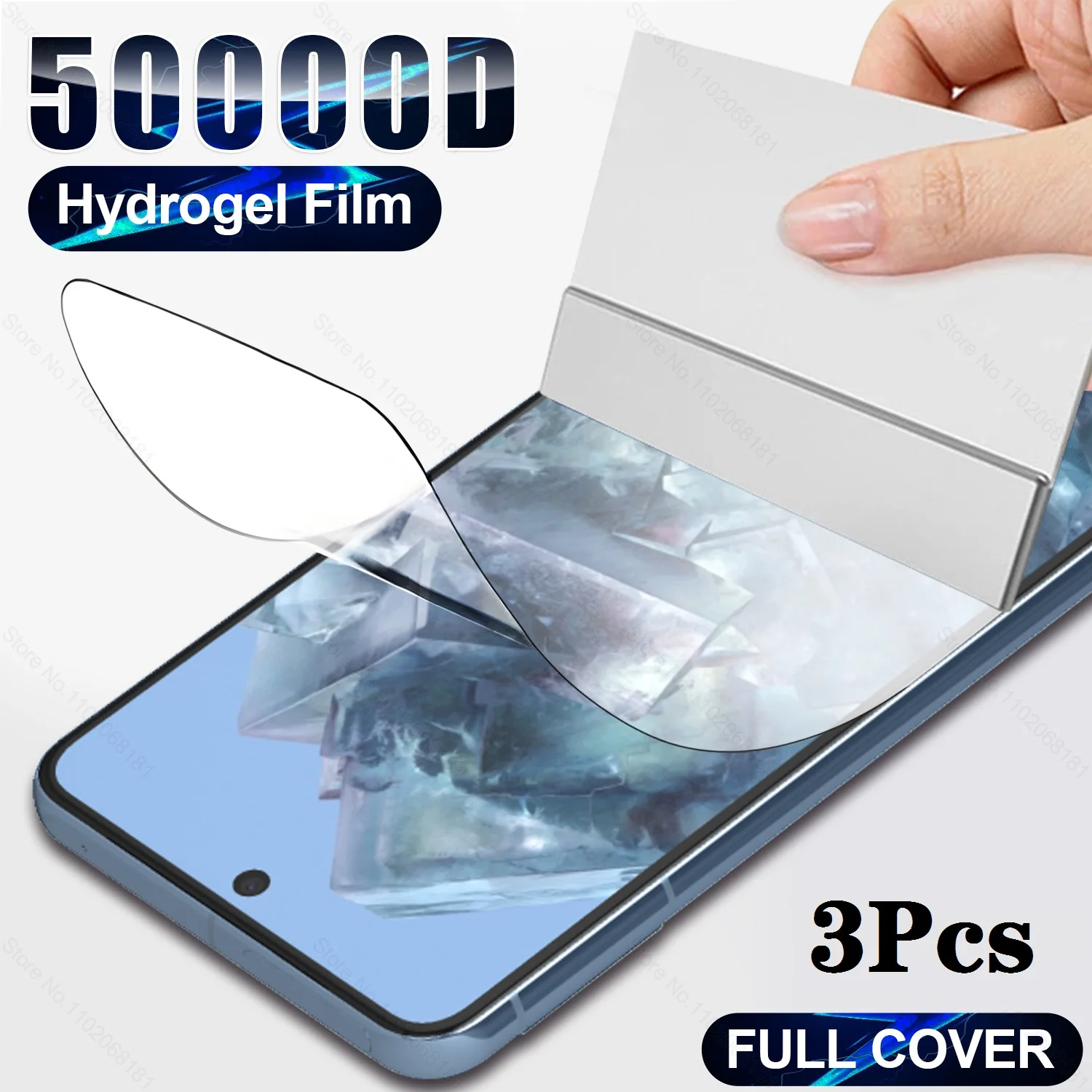 3Pcs Hydrogel Film … - image
