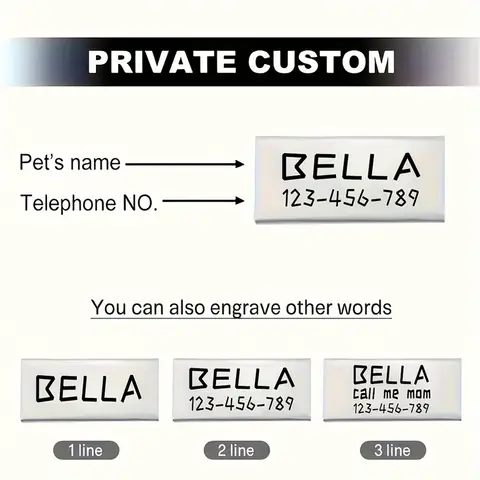 व्यक्तिगत चिंतनशील बिल्ली कॉलर सुरक्षा ब्रेकअवे बिल्लियों कॉलर बेल के साथ त्वरित रिलीज आईडी नेमप्लेट हार मुफ्त उत्कीर्णन 10 best sales टूटे हुए बिल्ली के कॉलर - №4