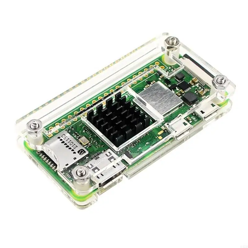 Acrylic for Case for Zero 2W for Case with Cooling Fan for Transparent for Case and Aluminum H