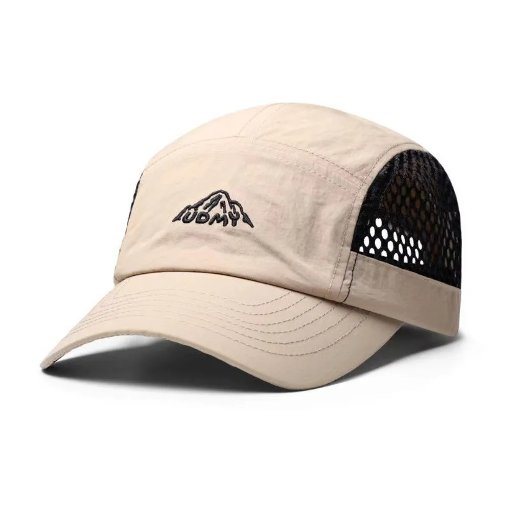 

Simple Sun Protection Male Baseball Cap Japanese Style Ultra Thin Men Peaked Cap Mountaineering Breathable Trucker Hat Outdoor