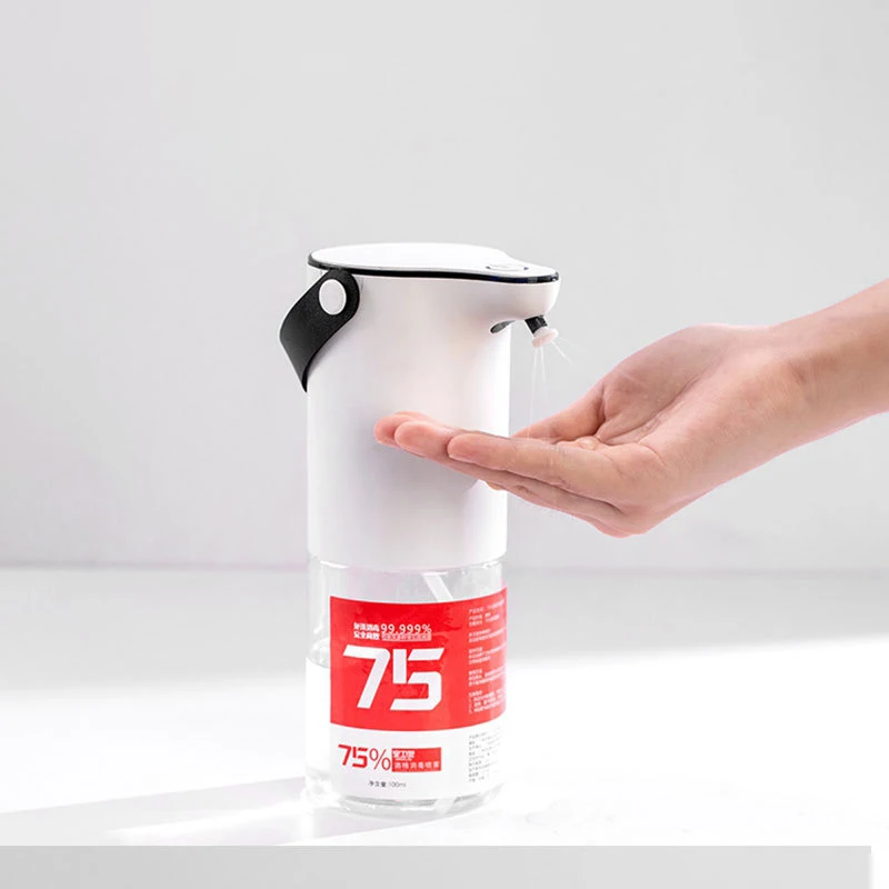 AB08-300Ml Automatic Induction Ethanol Spray Dispenser Touchless Hand Disinfection Machine For Home Restaurant School Hotel