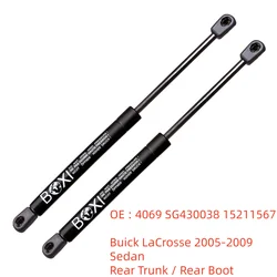 2PCS Rear Trunk Lift Supports Struts for Buick LaCrosse 2005 - 2009 Sedan Trunk Shocks 4069 SG430038 15211567  Lifts Gas Springs
