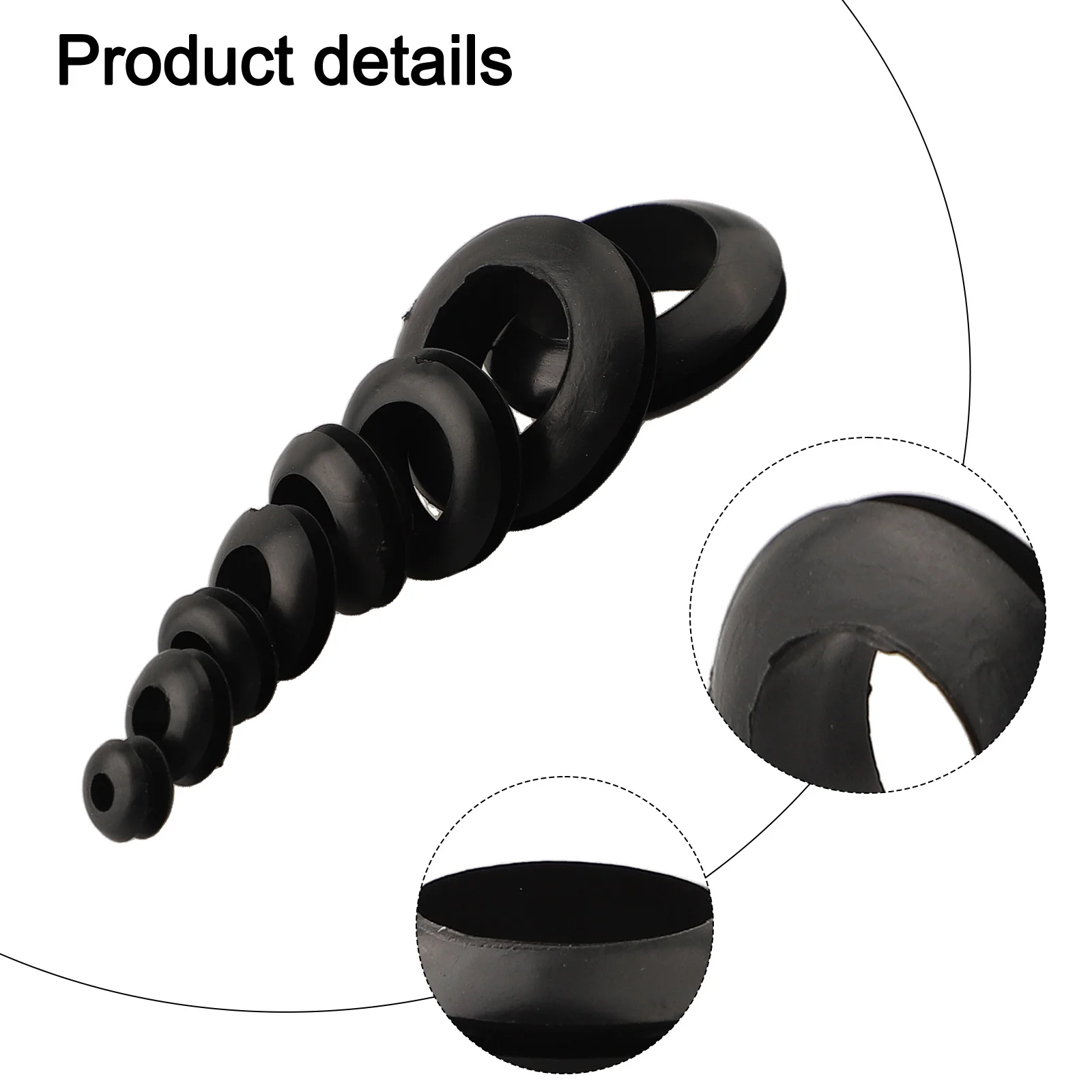 Rubber Gasket Kit Rubber Wire Protection Ring Dust And Rain Protection Flexible Rubber Material For Automotive Parts Handy Box