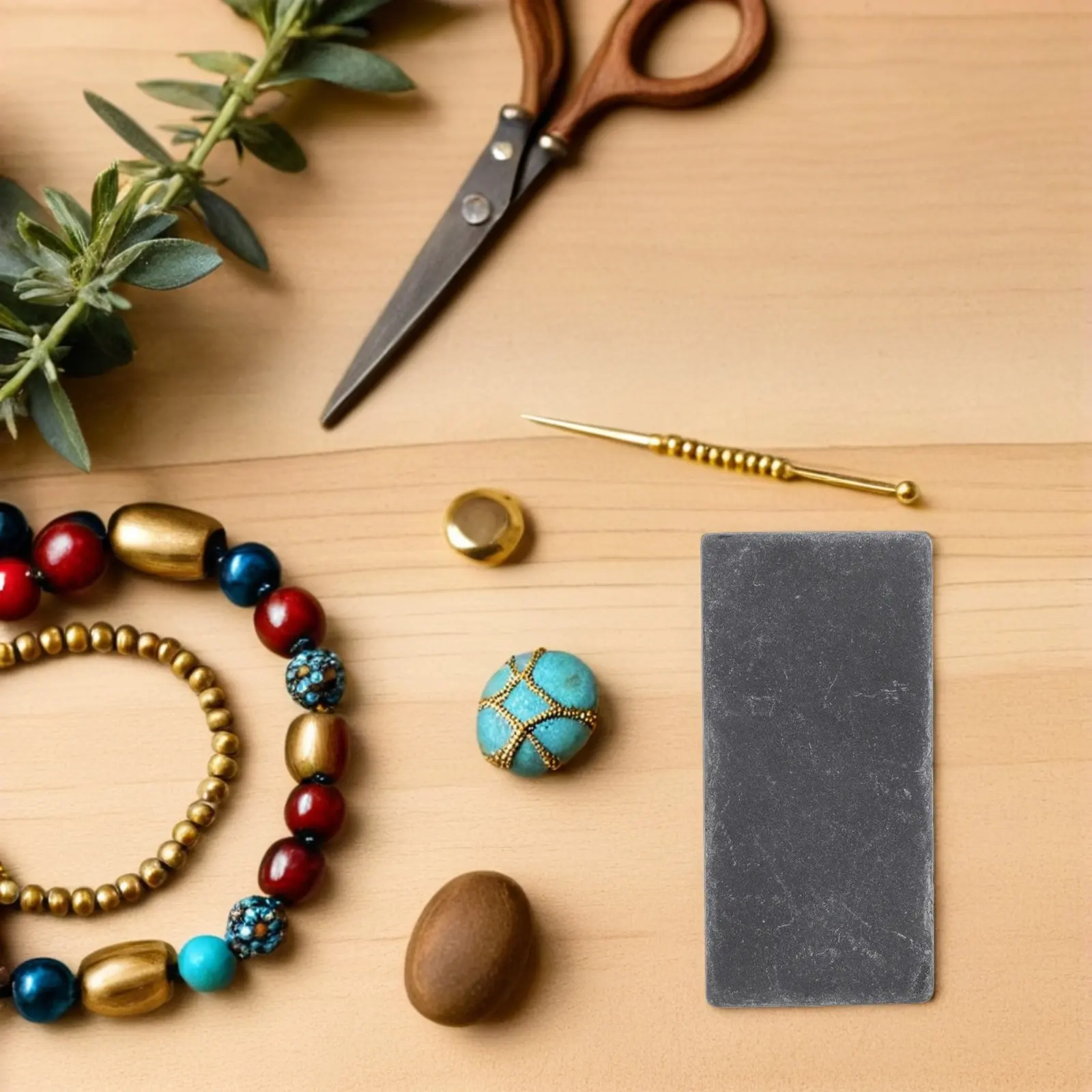 

4x2 Scratch Test Stone for Jewelry Portable Metal Testing Tool Instant Gold Silver Platinum Purity Verification