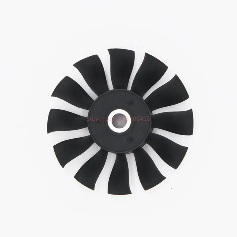 Xlfy Model 70mm-V1 12 Blade Ducted Power Unit Electric Ducted Fan 2860-Kv2200 Internal Rotation 6s Aircraft Model Components