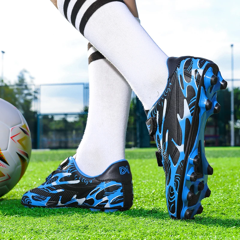 Neue Männer Kinder Fußball Stiefel Ultraleicht Jungen Professionelle Fußball Schuhe Stollen Nicht-Slip Spiel Gras Training Schuhe Drop Verschiffen – Detail 21