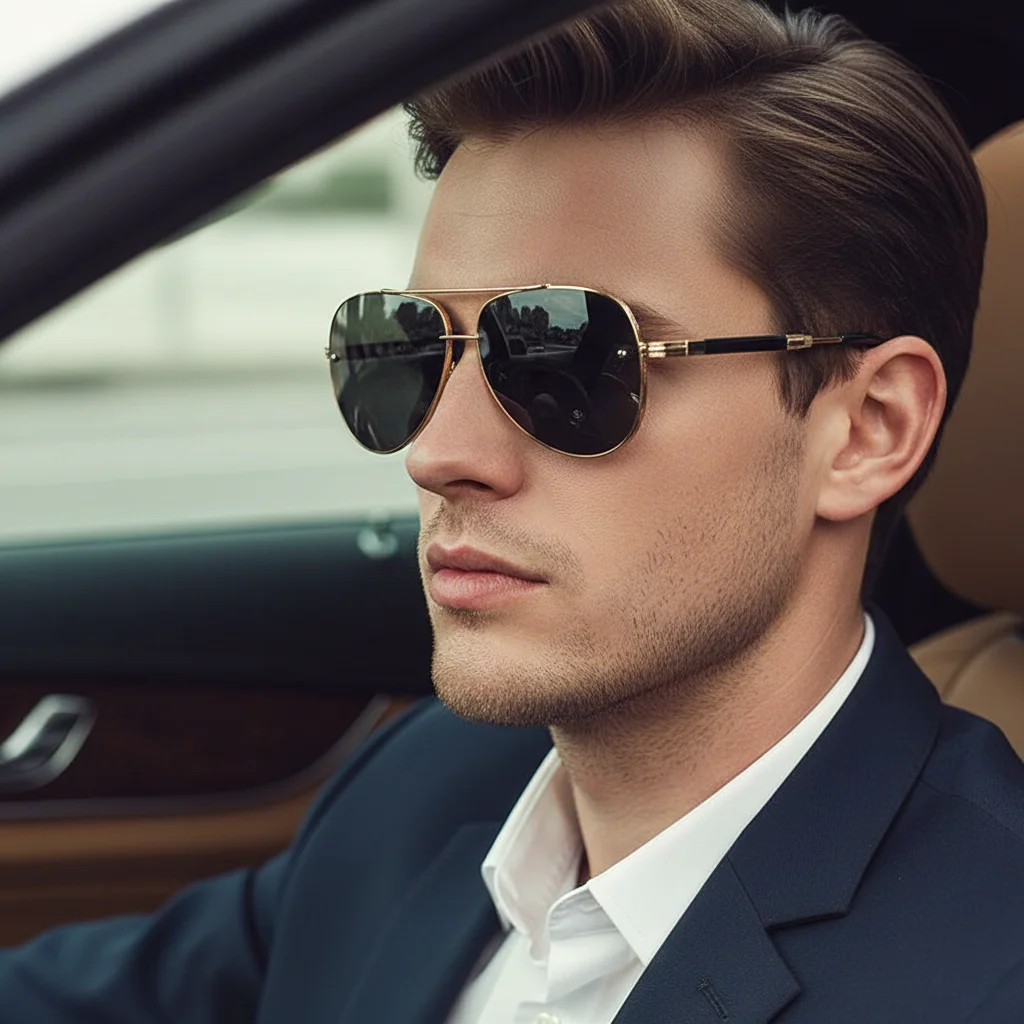 Fashionable Toad Eyeglasses - The Same Style For Both Men And Women, Highly Versatile. For Driving Car Sunglasses2536