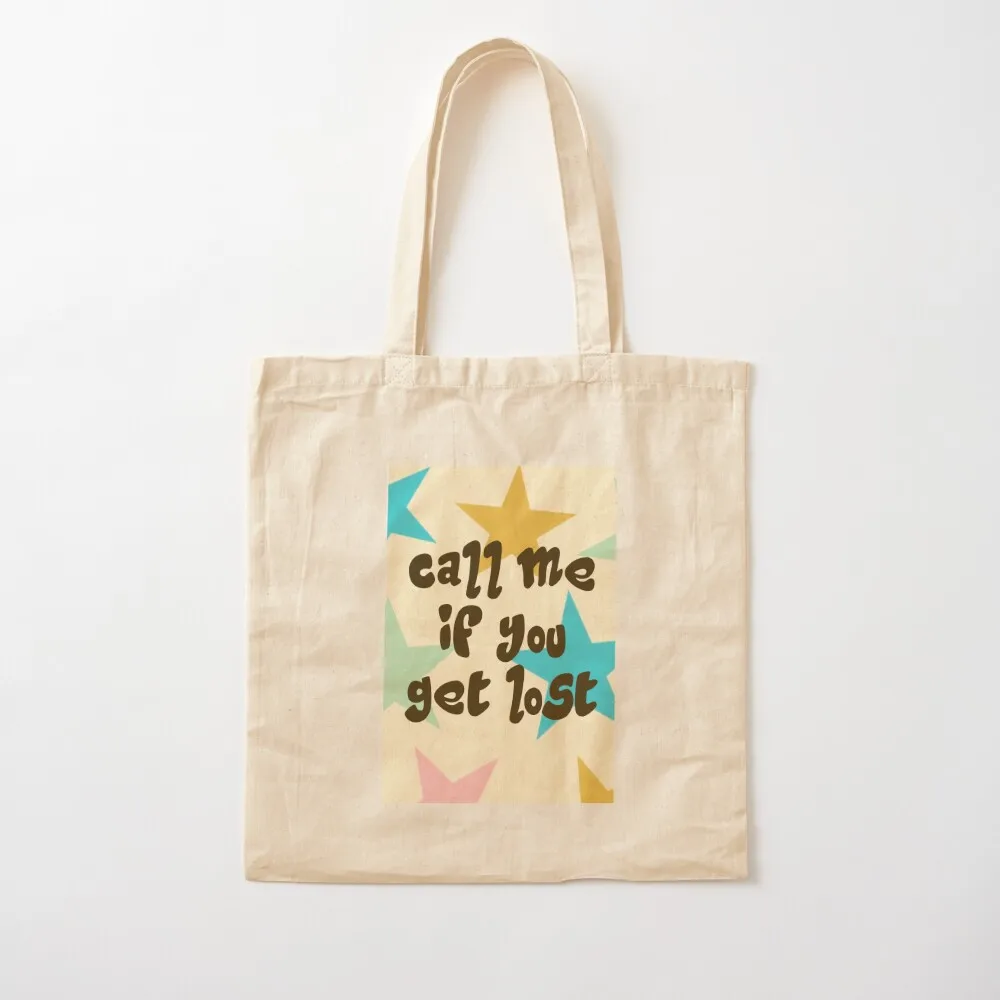 Call me if you get lost Tote Bag Lady bags shopper bag women Canvas Tote Bag