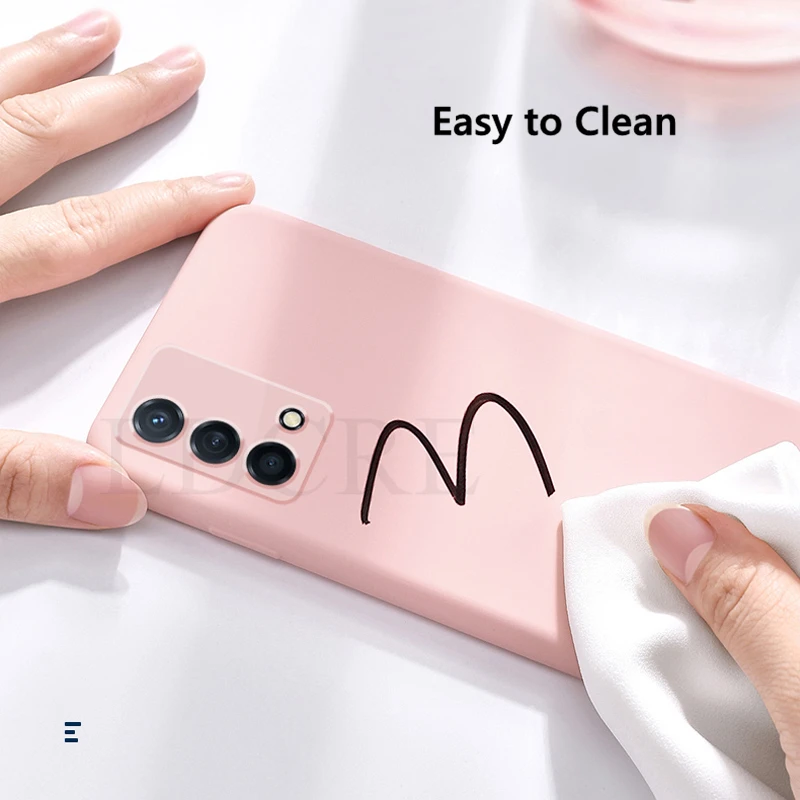 For OPPO A74 Case Liquid Silicone Anti-slip Candy Color Rubber Case For OPPO A74 Cover For OPPO A74 4G A94 4G A94 5G A95 A54